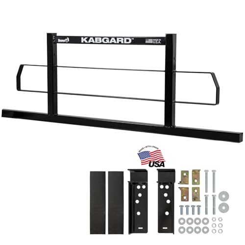 Image of 69 Inch Kabgard Heavy-Duty Steel Pickup Truck Headache Rack and Standard Mounting Brackets
