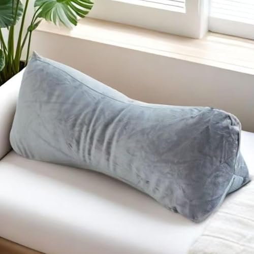 Coussin de nuque ergonomique triangle soulageant les douleurs cervicales au lit ou canapé - 4