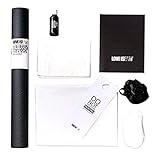 Love is Art Couples Painting Kit - Unique Date Night Experience & Romantic Anniversary Idea - Creative Couples Activity for Valentine’s Day, Weddings & Anniversaries (White Canvas + Black Paint)