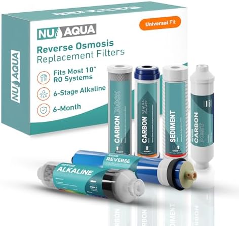 Reverse Osmosis Water Filter 5-Stage Under Sink System - 75 GPD, BPA Free, Includes Faucet Water Filter System