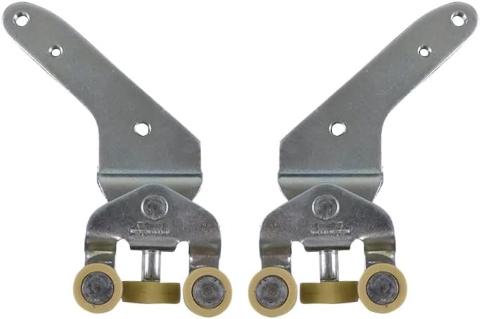 1 Pair L and R Rear Sliding Door Roller Lower Bottom Bracket Compatible with Toyota Sienna 2011-2020