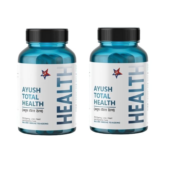 8848 Ayush Total Health Anti Ageing Capsules General Wellness | Made of Pure Herbs | Pack of 2 (B0CWVF1XTM) Amazon Price History, Amazon Price Tracker
