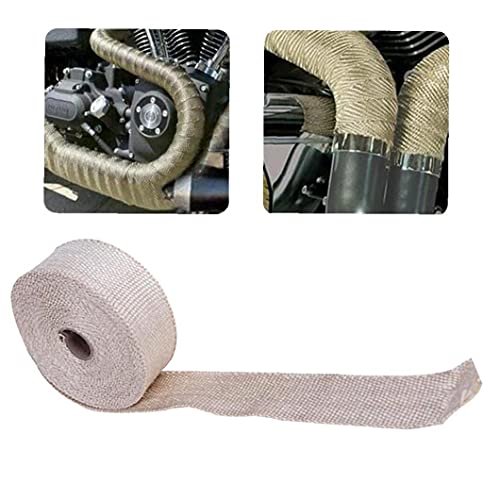 Hittebescherming Tape Uitlaatband Motorfiets Hittebescherming Tape Voor Manifold Thermal Tape Manifold Tape Auto… - Image 6