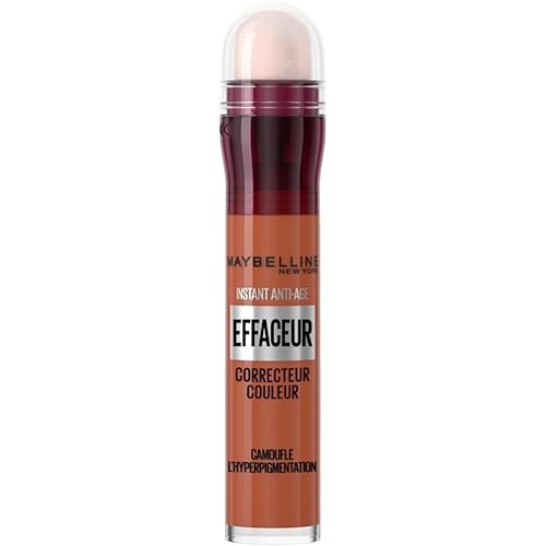 Maybelline New York- Instant Effaceur - Correcteur de Couleur - Corrige les Rougeurs, Cernes, Taches et Imperfections - Tenue Longue Durée 12H - Teinte : Orange - 6,8 ml Maybelline New York- Instant Effaceur - Correcteur de Couleur - Corrige les Rougeurs, Cernes, Taches et Imperfections - Tenue Longue Durée 12H - Teinte : Orange - 6,8 ml