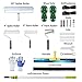 Self Leveling Concrete, Epoxy Floor Kit, Garage Floor Epoxy Kit Self Leveling Rake, Telescopic Pole, Floor Leveling Tools, Spike Roller for Self-Leveling, Spike Shoes for Epoxy Flooring