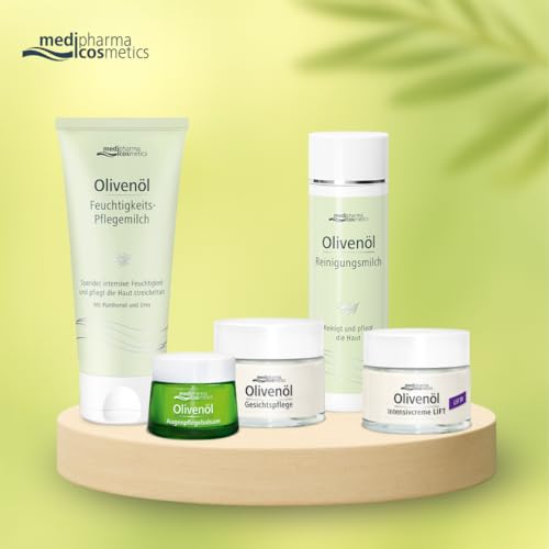 Olivenöl Intensivcreme Lift - fördert den Kollagenaufbau - mildert Falten - mit LSF 30 - medipharma cosmetics - 50 ml