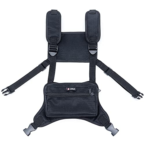 Pochete De Peito Chest Bag Fitness Caminhada Porta Documento