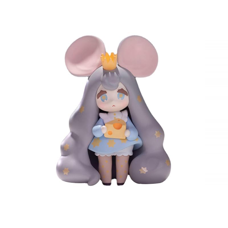 Memelo Sweet Kingdom Series Secret Check Cheese Mouse Figure Birthday Gift Toy (Cheese Mouse)