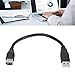 Firewire 1394 6 Pin to USB Adapter Cable, Firewire IEEE 1394 6 Pin Female to USB 2.0 Male Adaptor Convertor Cable Cord for Printer, Camera, Scanner, 20cm