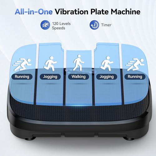 HTM Curved Vibration Plate 120 Speeds