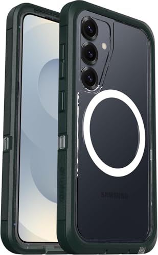 Coque transparente Samsung S25 OtterBox Defender XT verte antichoc