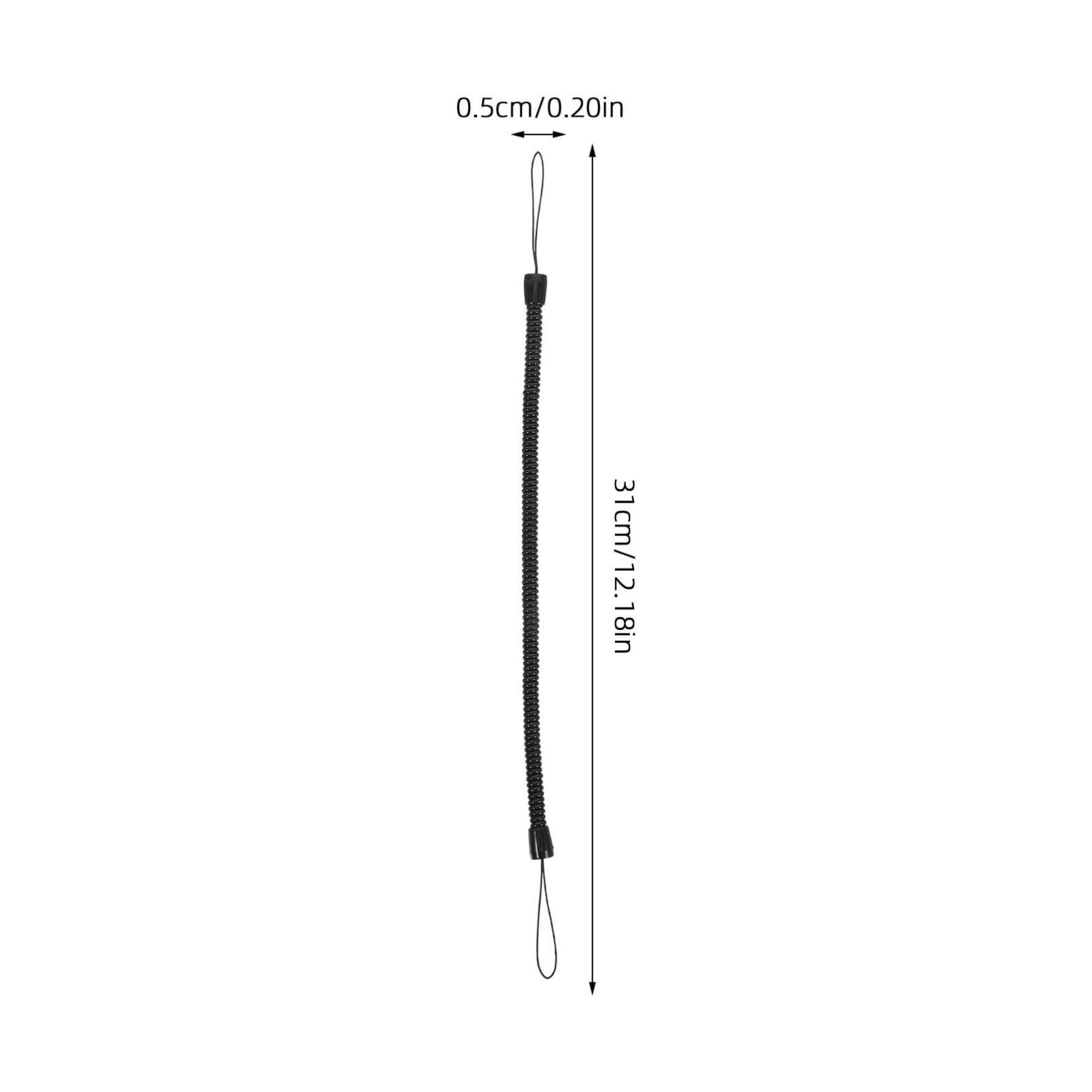 NAMOARLY 8pcs Mobile Phone Straps Pacifier Handle Ink Mark Drill Bit Velvet Patch Stickers Tape Plant Accessories Power Supply Frame Pacifier Accessories Screws Black