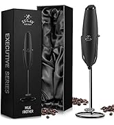 Zulay Executive Series Ultra Premium Gift Milk Frother For Coffee With Improved Stand - Coffee Fr...