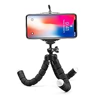 Algopix Similar Product 19 - Mini Flexible Sponge Octopus Tripod for