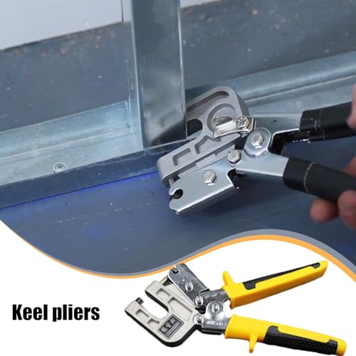 Alicate para perfiles crimpadora de estructura metálica de 25cm con mango ergonómico 6