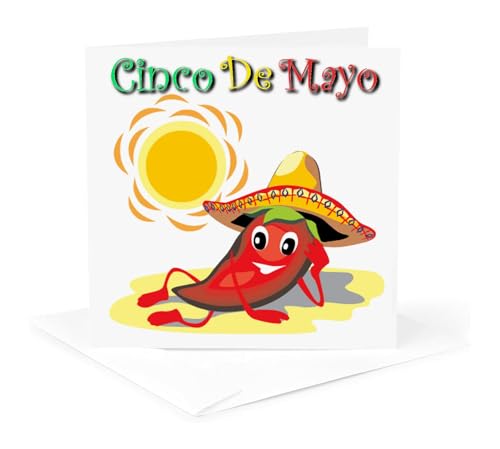 Edmond Hogge Jr Prints Np^[ ? Cinco de Mayo Pepper ? O[eBOJ[h Individual Greeting Card