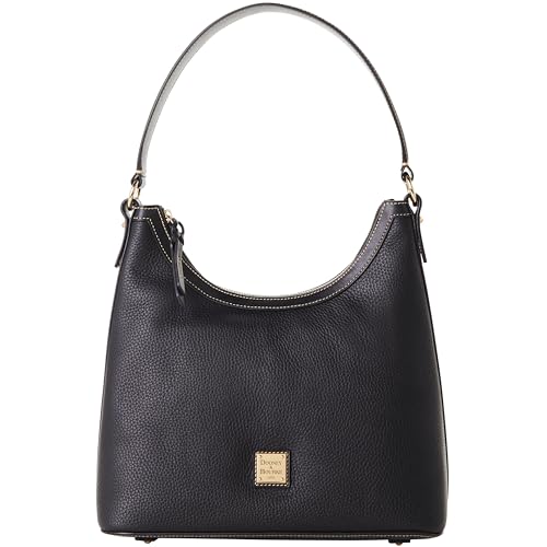 Image of Dooney & Bourke Shoulder Bags, Pebble Grain Leather Hobo Purses for Women