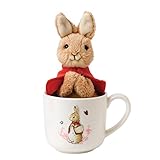 Höhe: 12 cm Beatrix Potter Flopsy Tasse und Stofftier Geschenk-Set