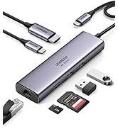 UGREEN Hub USB C Ethernet Adaptateur RJ45 HDMI 4K 60Hz Compatible avec MacBook Pro Air M1 iPad Pr...