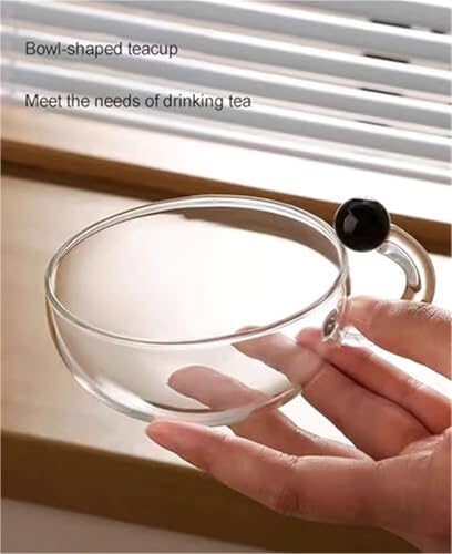 Théière électrique en verre et sa plaque céramique pour une infusion d'exception