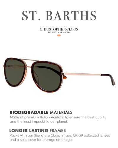 Christopher Cloos St. Barths Danish Design Polarized Sunglasses2