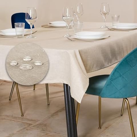 Nappe Flowen Beige 140x240 Cover