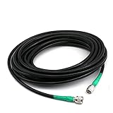 20 metros 75HM Cable coaxial GSM Cable de repetidor de refuerzo N-tipo Cable de antena de tipo N para conectar repetidor a antena exterior / interior