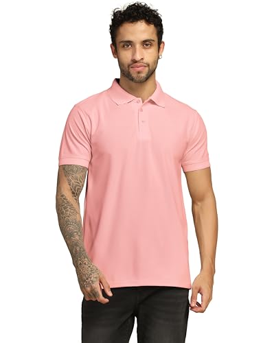 Image of VastraVibes Men's Polo Regular Fit T-Shirt