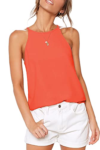Image of LouKeith Womens Tank Tops Casual Flowy Printed Vest Shirts Sleeveless Cotton Soft Summer Tees Blouses