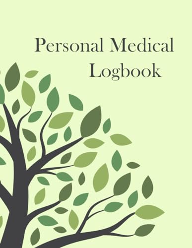 Large Print Personal Medical Logbook: Health Record Keeper for Tracking Medical History, Symptoms, Appointments, and More
