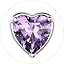 B.February(Amethyst)-Heart Cut
