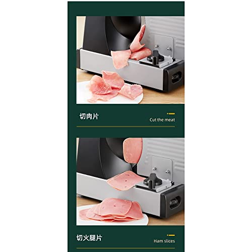 Cortadora eléctrica semi automática para carnes y vegetales 220V miniatura 5