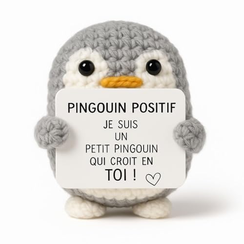 Pingouin Positif® | Cadeau Original & Amusant | Idee Drole...
