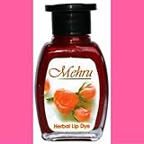 Mehru Lip Dye, Natural Herbal Lip Stain - Angel