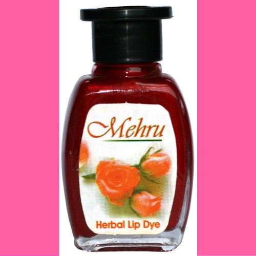 Mehru Lip Dye, Natural Herbal Lip Stain - Angel