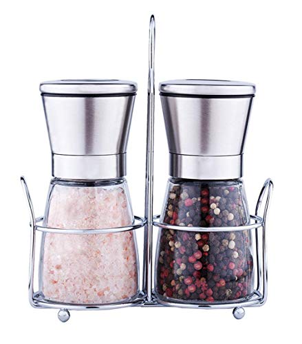 Premium Salt and Pepper Grinder Set of 2 - Salt and Pepper Shakers