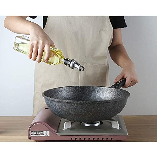 Image of 500ml Glass Oil Dispenser Bottle +225ml Oil Bottle with Silicone Brush and Funnel | Olive Oil Dispenser Set for Cooking, Kitchen, Air Fryer, BBQ, Vinegar, Soy Sauce