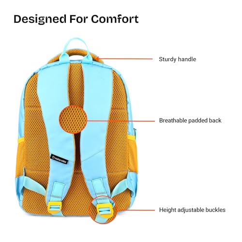 Image of Nasher Miles Polyester Backpack | Ideal for Preschool, Kindergarten, College, School, Office& Travel | Toddler, Girls, Boys, Men, Women