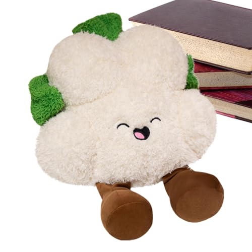 Générique Jouet en Peluche de Chou-Fleur, Jouet en Peluche de légumes, farcie de Chou-Fleur Jouets légumes Plushie - Jouet de en Peluche de Chou-Fleur Doux, Peluche de légumes en Peluche de 30cm/11
