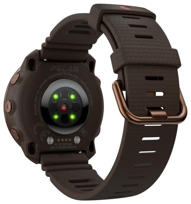 Polar Grit X2 Montre GPS d'extérieur multisports ? Affichage AMOLED, cartes hors ligne, GPS double fréquence, ECG du poignet, Elixir Biosensing, TrainingPeaks, SpO2, autonomie de la batterie jusqu'à 7