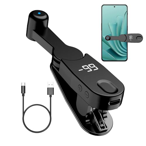 Auto Clicker,Clicker Física Ajustable Velocidad | para Smartphone Juegos Compras y Transmisión Velocidad y Simulación Rápida de Dedo para Me Gusta