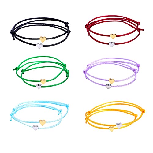 Design unico - Il braccialetto di fascino a forma di cuore è semplice e alla moda, ogni donna ha un bel cuore, che aumenta la fiducia e il fascino delle donne.