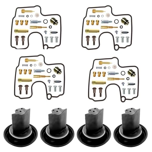 Kit réparation carburateur Suzuki GSXR600 1997-2000 avec piston flotteur membrane