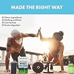 Opportuniteas Grass Fed Whey Isolate Protein Powder - Unflavored 28g Protein Powder Without Artificial Sweeteners, Hormone-Free Cows, Non GMO - 1lb - Image 4