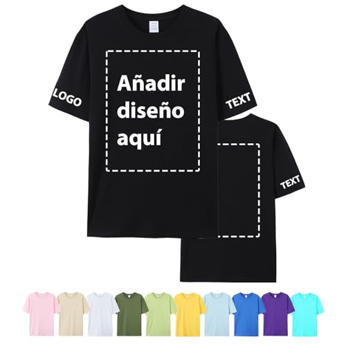 COOZEBRA Camiseta Personalizada, Camisetas Personalizadas con Texto, Sudadera Personalizada Ideal para Hombres y Mujeres Adultos