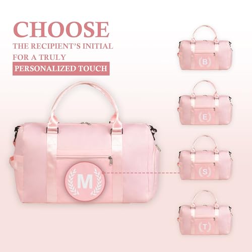 Gym Bag for Women Girls, Birthday Chrismas Gifts for Women Teen Girls Kids，Duffle Bag for Trave with Shoes Compartment, Overnight Weekender bag，Personal Present Gift for Daughter Niece Mom Friends2