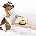 Comsmart Pet Training Bell, Set of 2 Dog Puppy Pet Potty Training Bells, Dog Cat Door Bell Tell Bell with Non-Skid Rubber Base