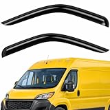 Extra Durable Window Deflectors Tape-On Window Visors Rain Guards Fit for Ram ProMaster 2014-2026, Sun Visors, Wind Vent for Shades, Exterior Car Accessories - 2 pcs. AG0907