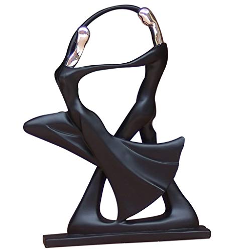 Statue d'anniversaire de mariage couple dansant résine 28 cm