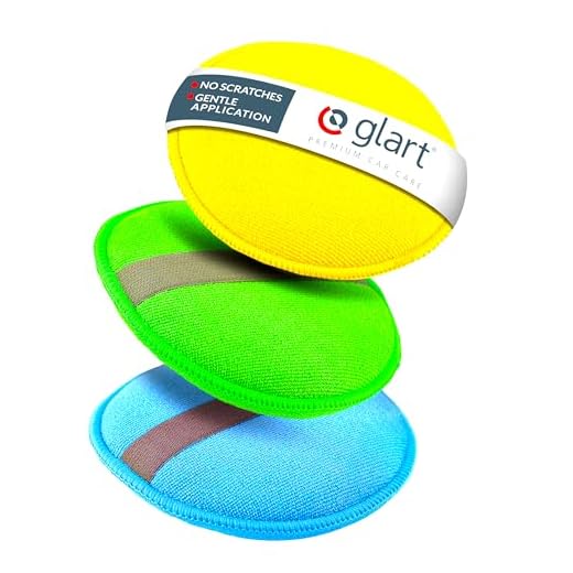 Glart Microfiber Car Polishing Pad Set